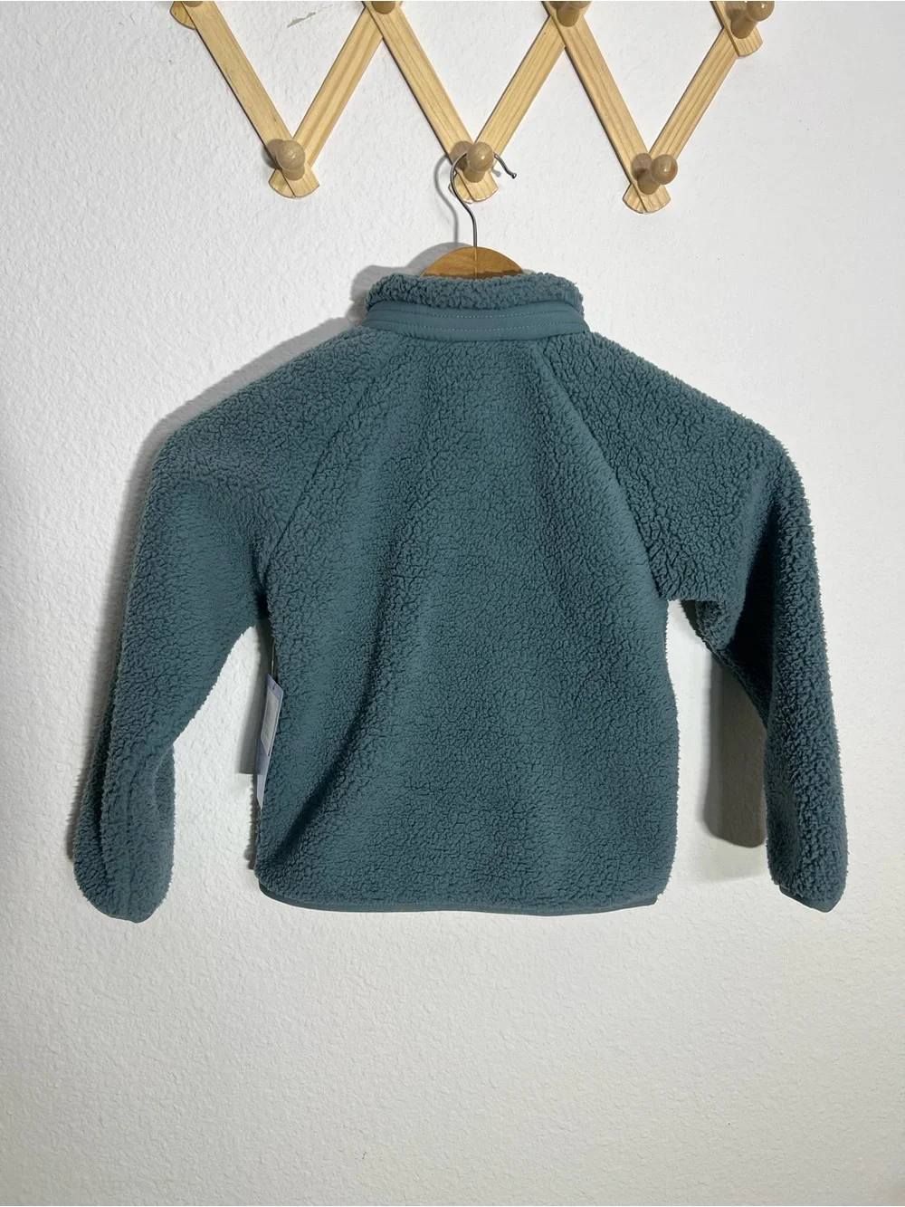 COLUMBIA • Sherpa Fleece Jacket Rugged Ridge II Green Full Zip size XXS (4/5)